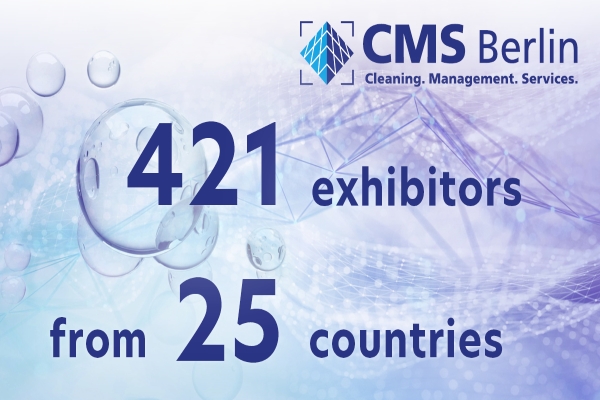 421 Exhibitors from 25 countier CMS Berlin 2023