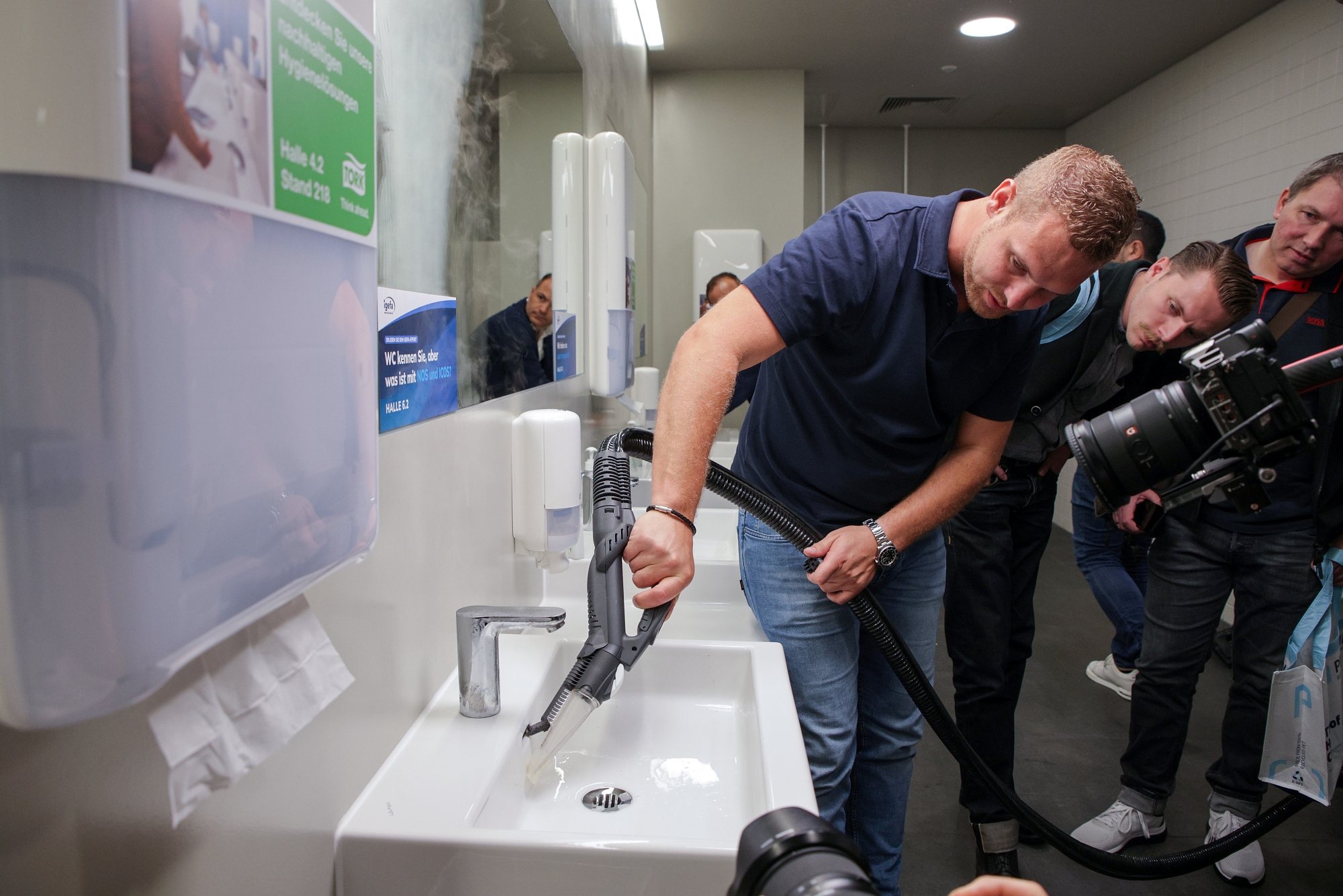 Washroom hygiene with live demonstrations at CMS Berlin